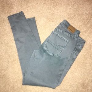 american eagle colored jeans
